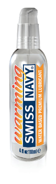 Swiss Navy Warming Lubricant 4oz/118ml