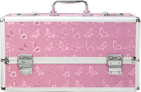 Lockable Large Vibrator Case Pink