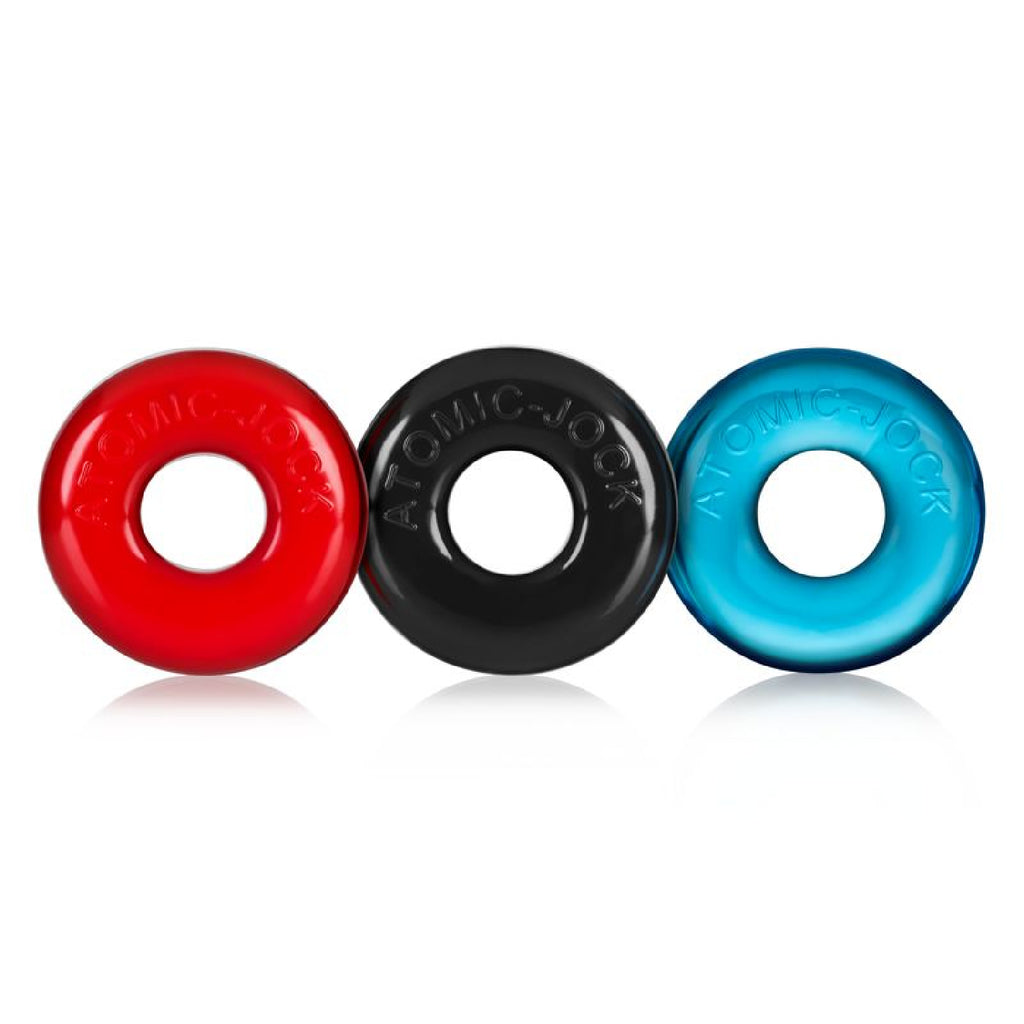 Ringer Cockring 3 Pc Multicolor