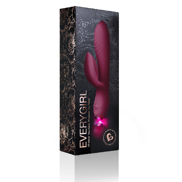 Every Girl Rabbit Vibrator Burgundy
