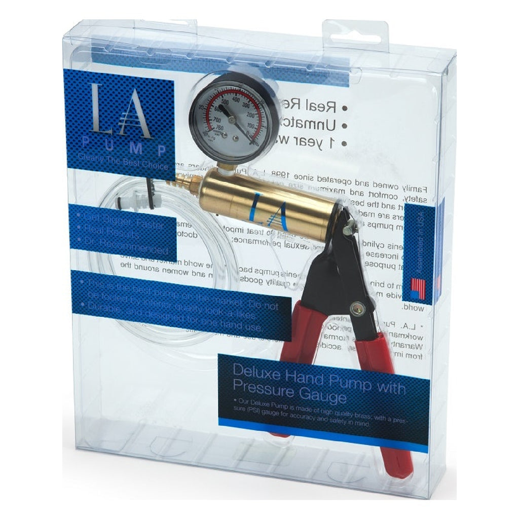Deluxe Hand Pump with Gauge