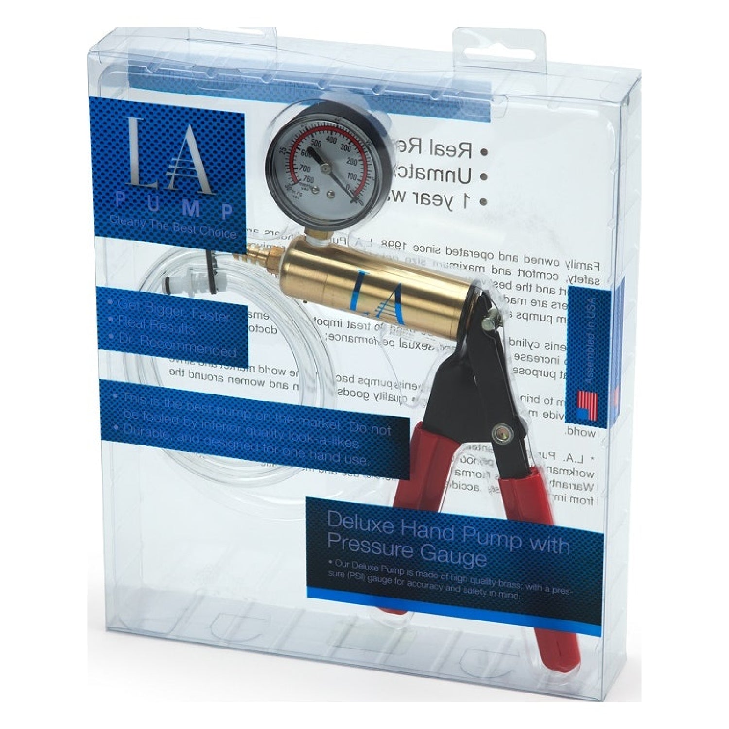 Deluxe Hand Pump with Gauge