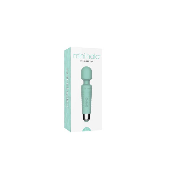 Shibari Mini Wand Halo 20X Minty Green