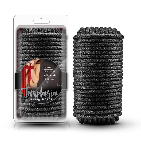Temptasia Bondage Rope 10m Black