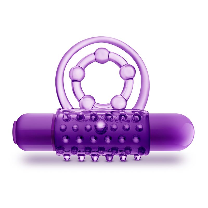 Play With Me The Player Vibrating Double Strap Cock Ring