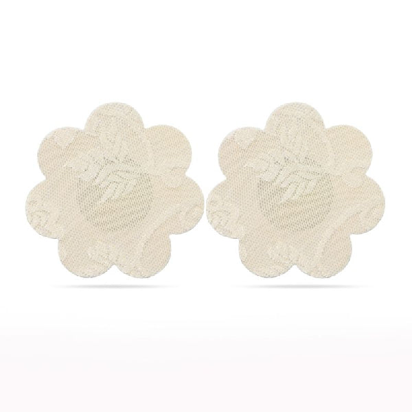 Lace Heart and Flower Nipple Pasties Twin Pk