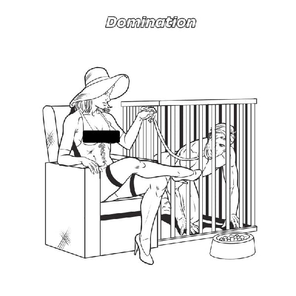 Fetishes Are Fun Colouring Book
