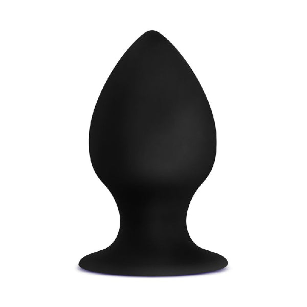 Anal Adventures Platinum Silicone Anal Stout Plug Medium