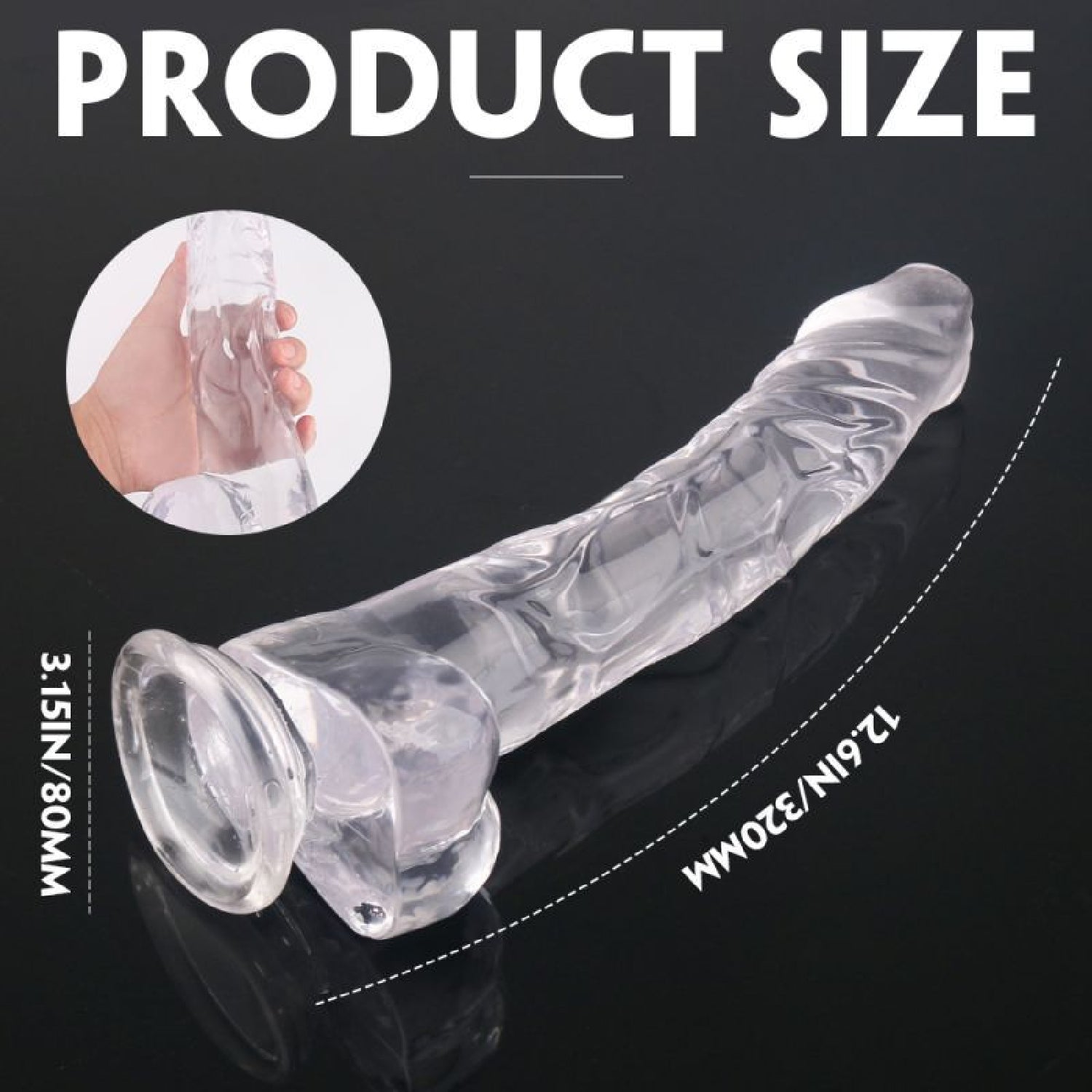 King Kong Dong w Balls Black XL