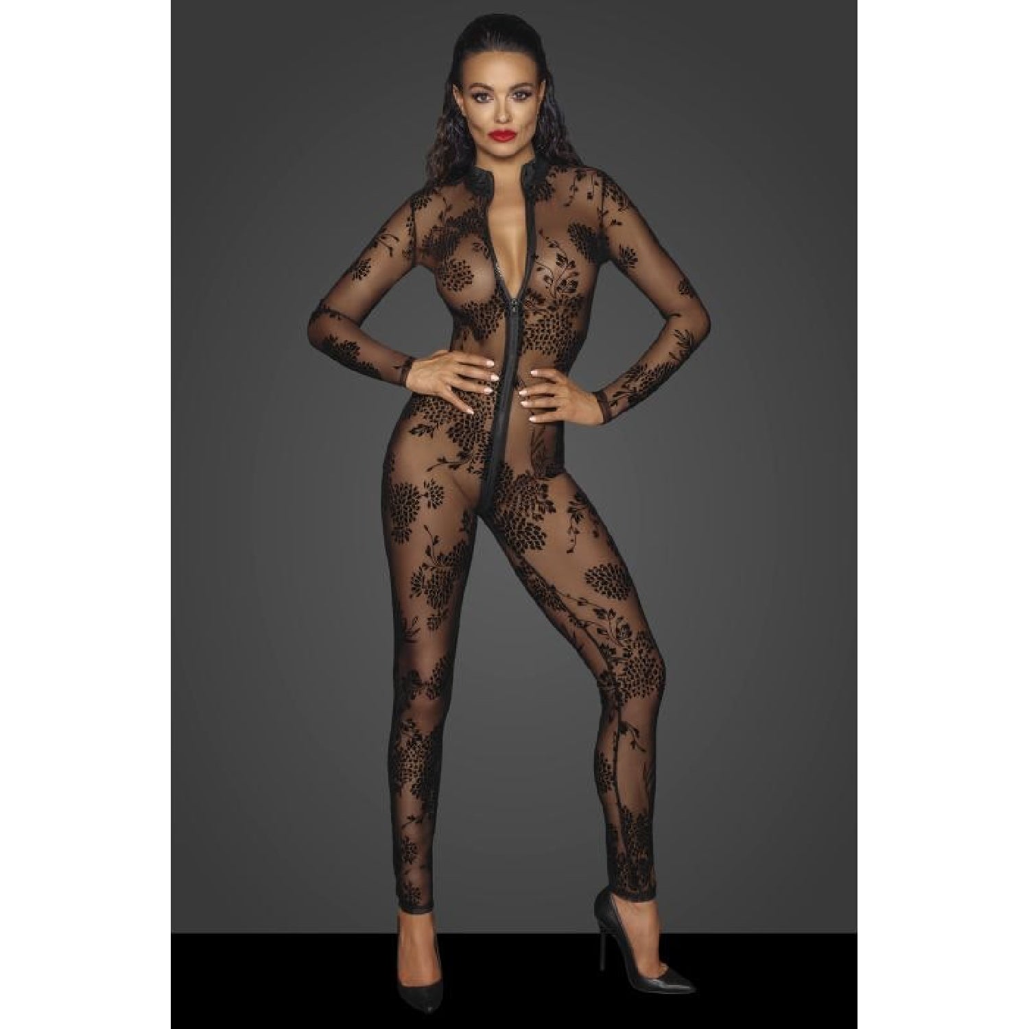 Long Tulle Overall w 3 Way Zipper