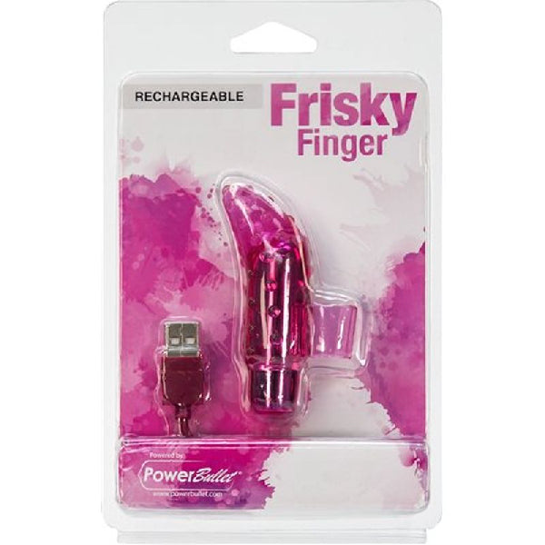 Frisky Finger Rechargeable Pink