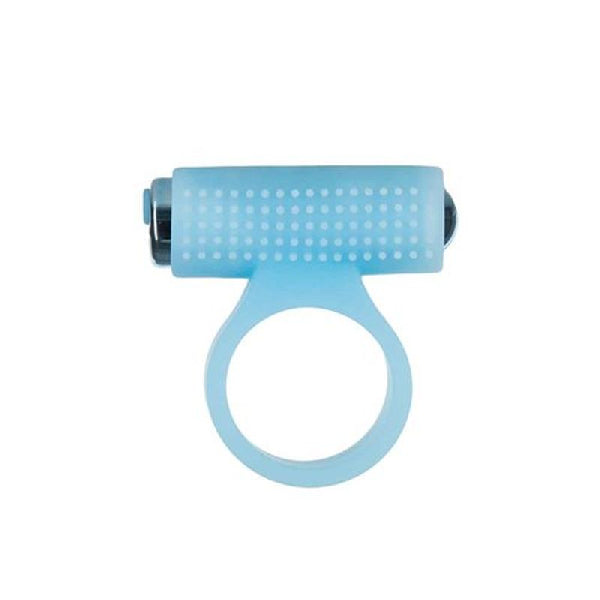 Power Bullet Cosmic Cock Ring w Bullet Glow in the Dark