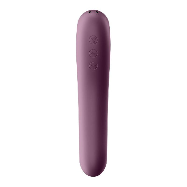 Satisfyer Dual Kiss Wine Red