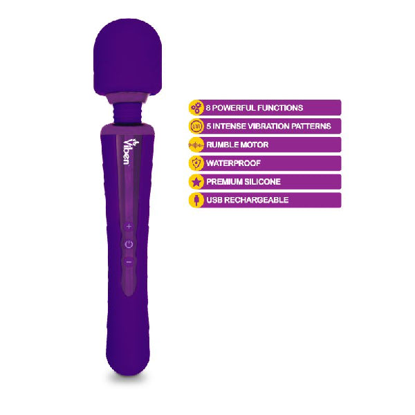 Viben Obsession Rechargeable Wand Massager Violet