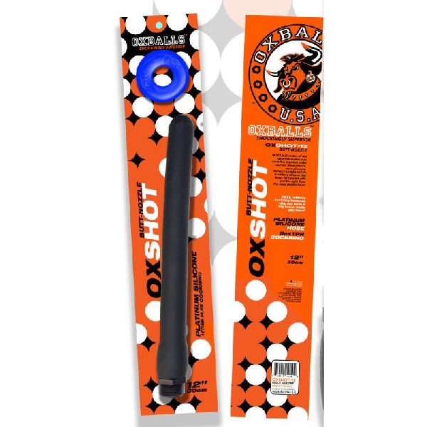 Oxshot Butt Nozzle 12in Shower Hose