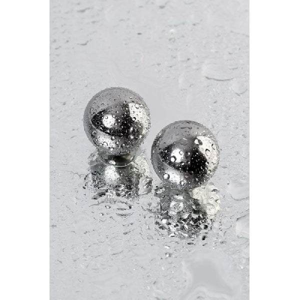 Silver Metal 2 Pc Vaginal Balls 25mm