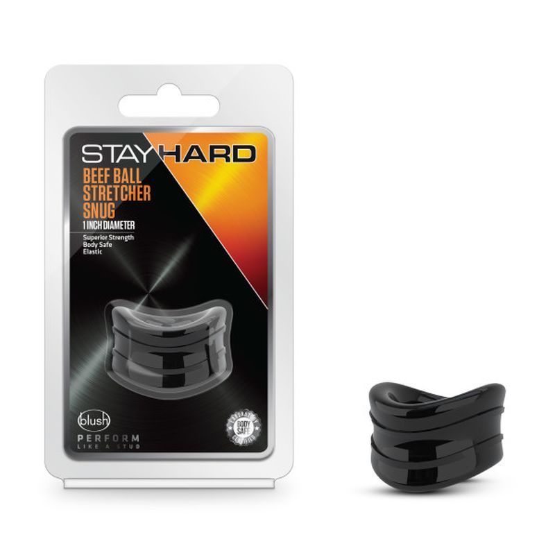 Stay Hard Beef Ball Stretcher Snug 1in