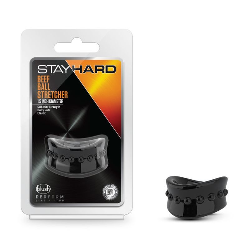 Stay Hard Beef Ball Stretcher Snug 1.5in