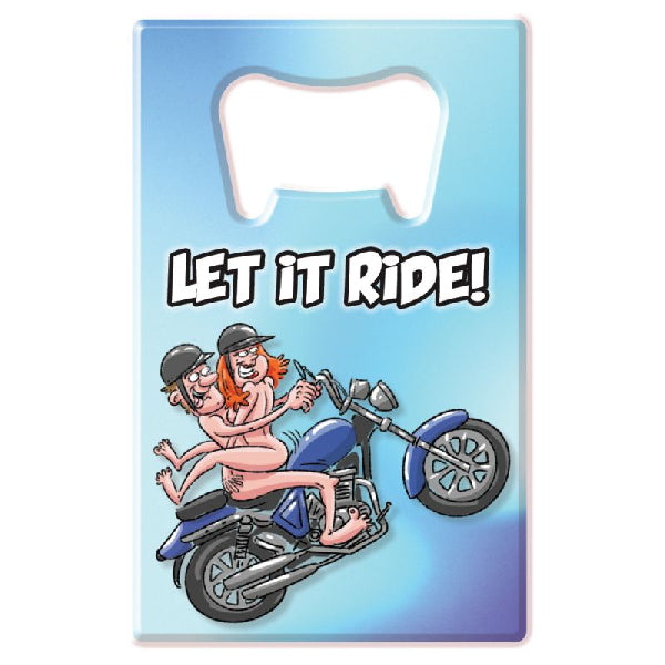 Let It Ride Bottle Opener