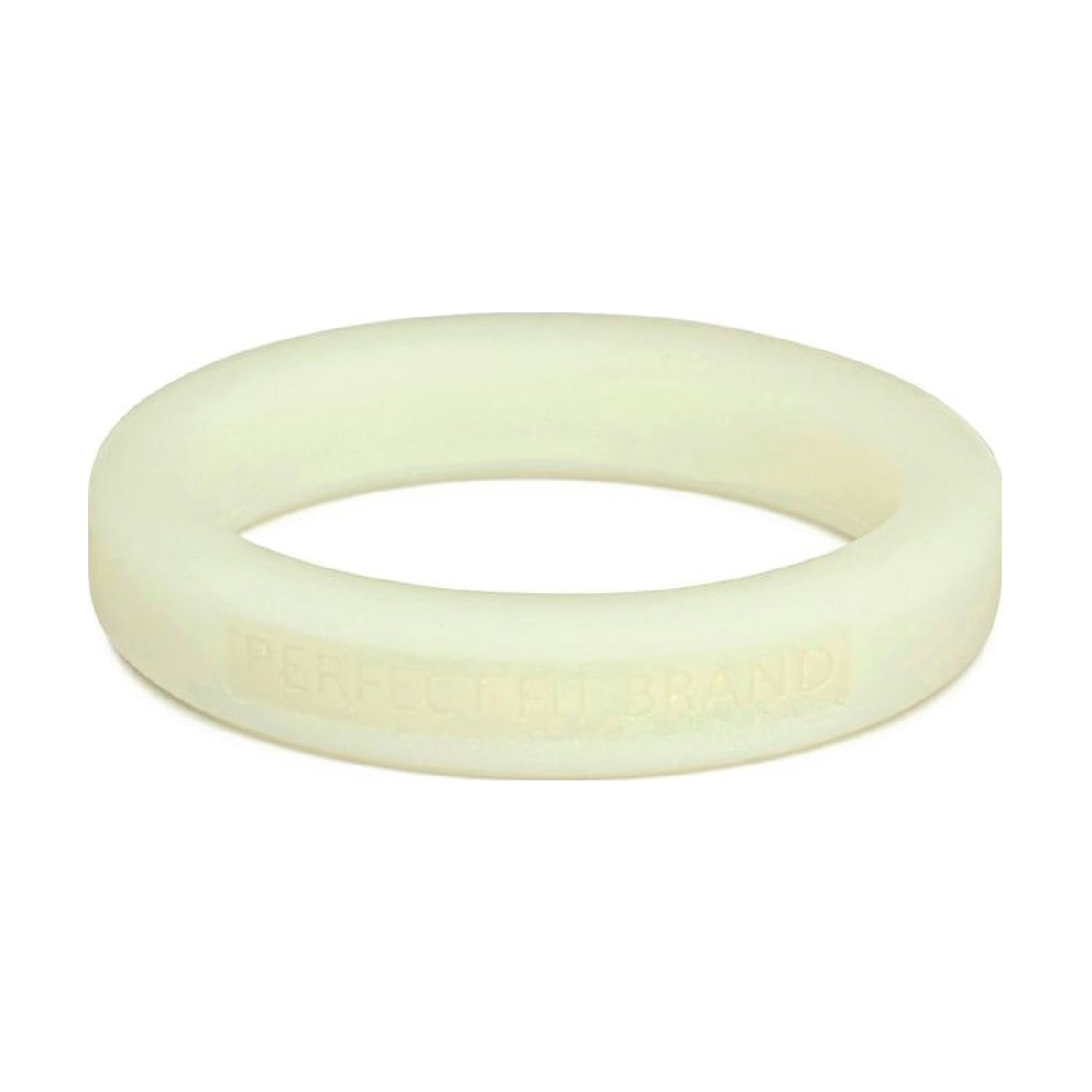 Classic Silicone Medium Stretch Penis Ring 44mm Glow In The Dark
