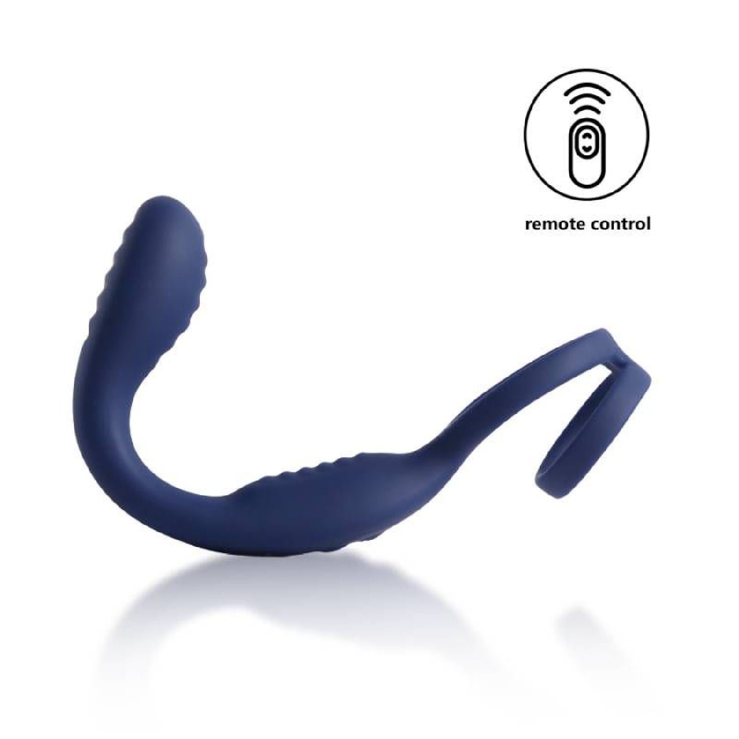 VibraDuo Vibrating Anal Probe and Perineum Stim with Cockring