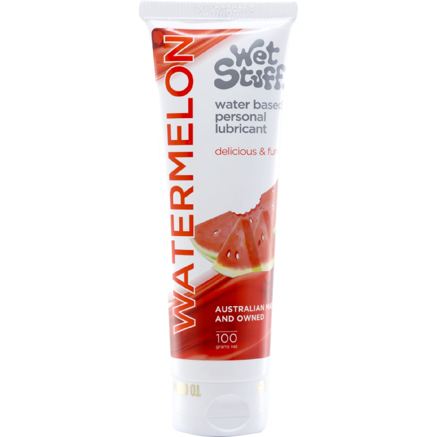 Wet Stuff Watermelon Water Based Flavoured Lubricant 100g Tube