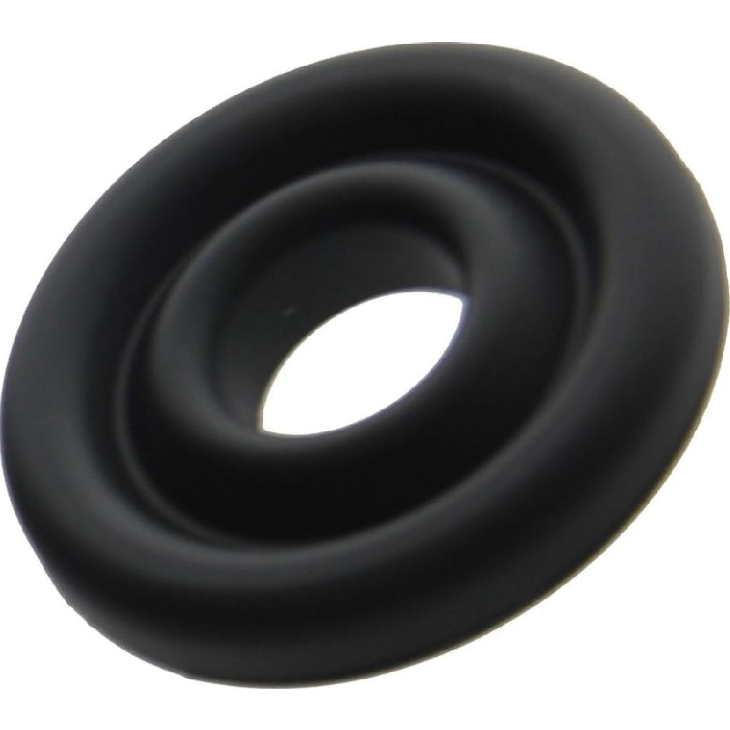 Silicone Donut Cushion Black for Pump Cylinder 1.75in-2.15in Dia