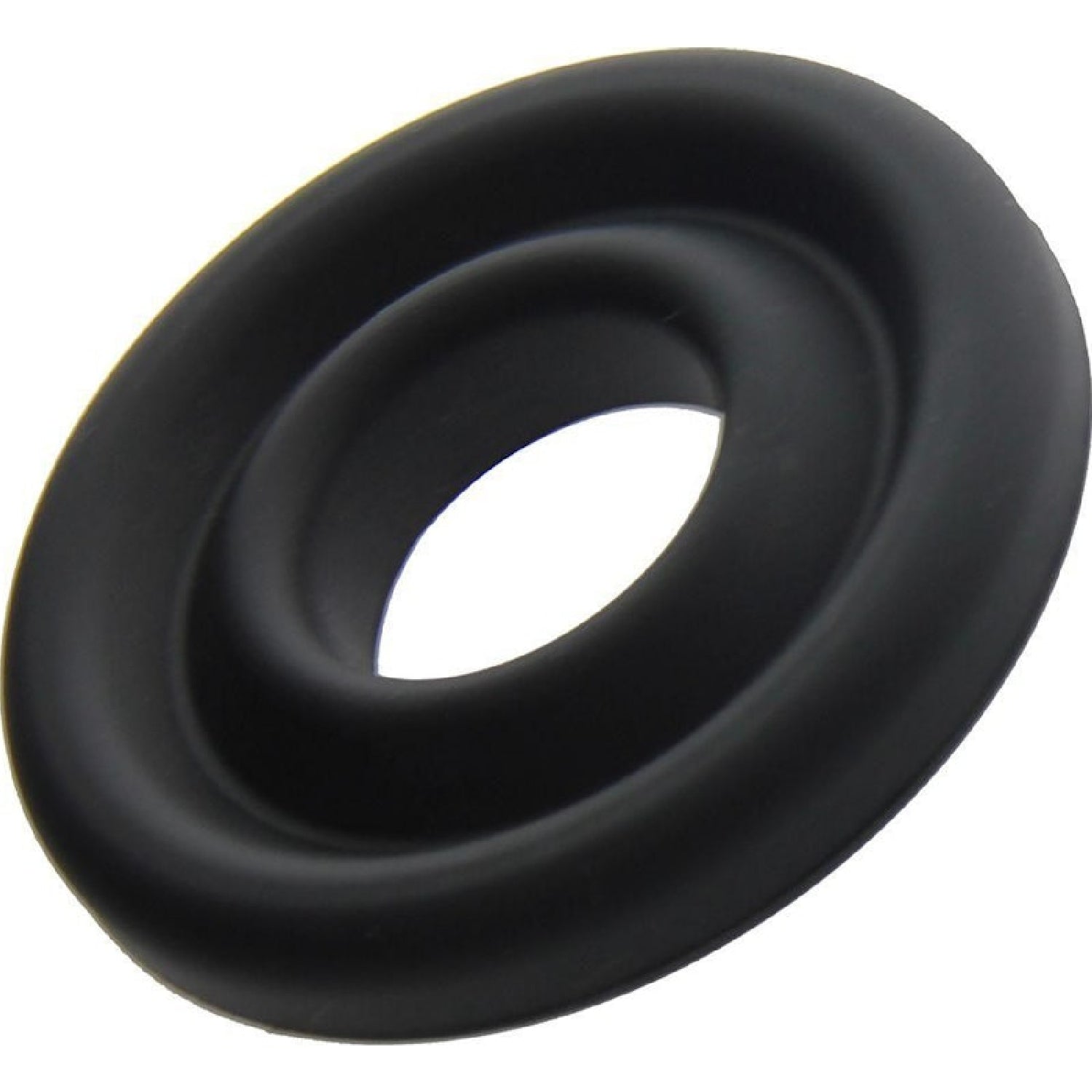 Silicone Donut Cushion Black for Pump Cylinder 2.15in - 2.5in Dia