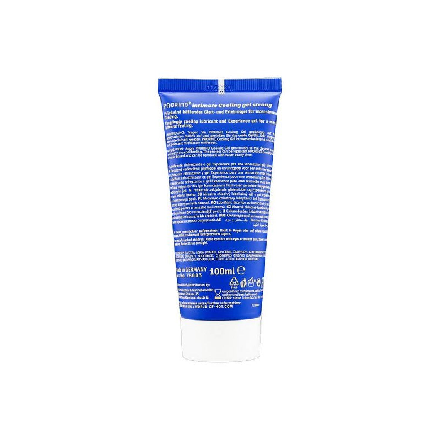 PRORINO Cooling Gel Strong 100ml