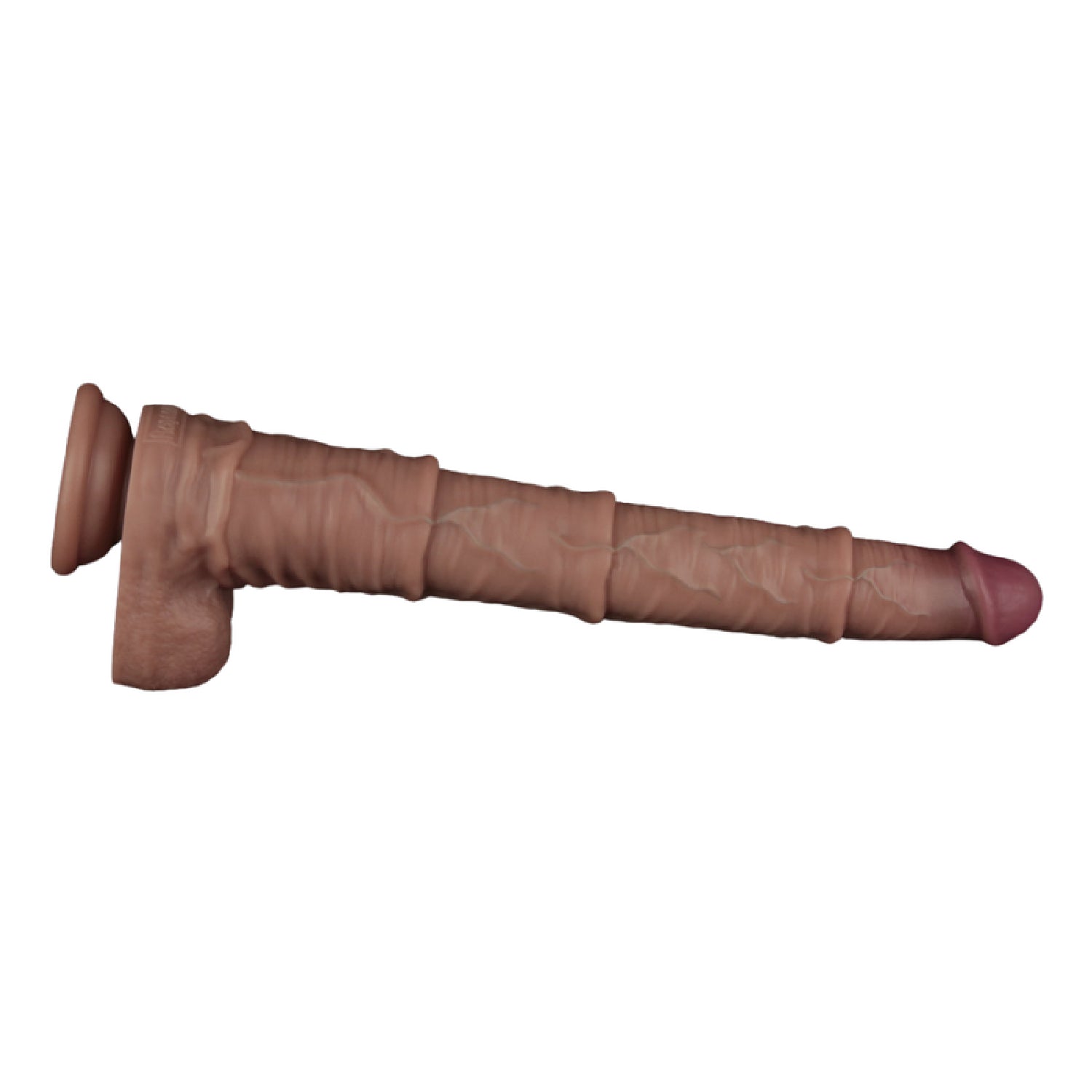 16in Dual Layered Bendable Silicone Cock XXL
