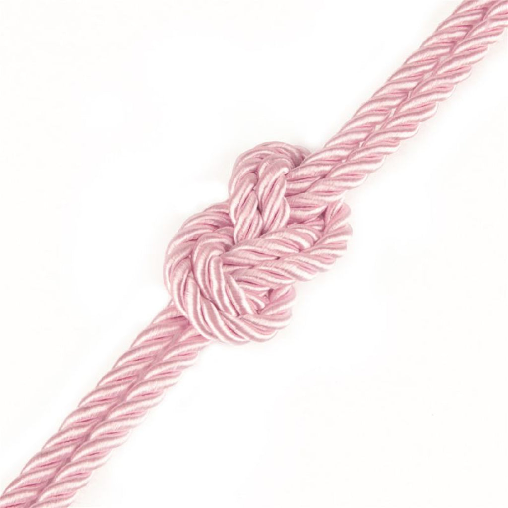 Rebellion Reign Rose 10m Silky Bondage Rope Pink
