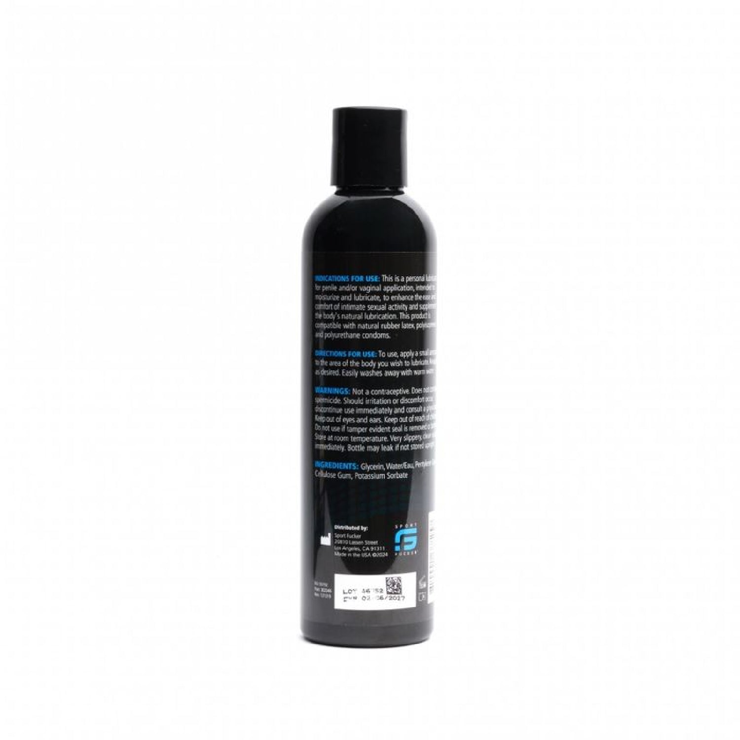 Sport Fucker Water Based Lubricant 8oz 236ml