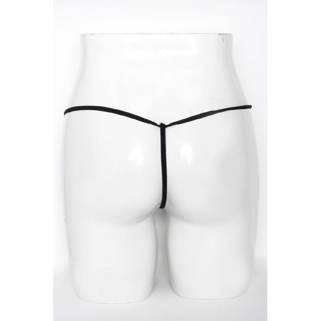 Mesh Net G-String Black