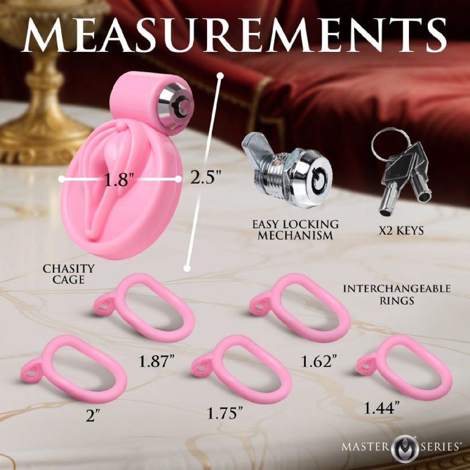 Pussification Vulva Chastity Cage