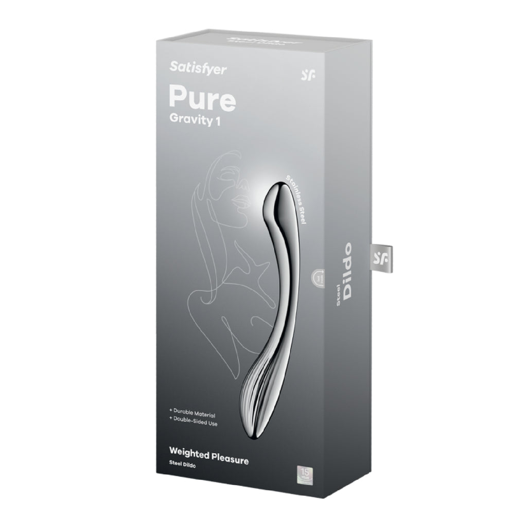 Satisfyer Pure Gravity 1 Metal Dildo