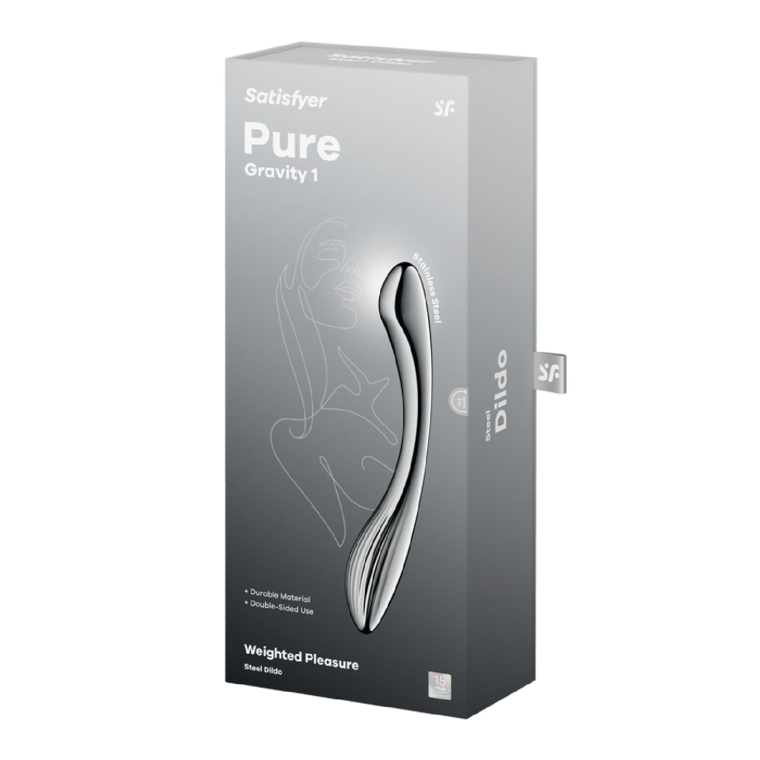 Satisfyer Pure Gravity 1 Metal Dildo