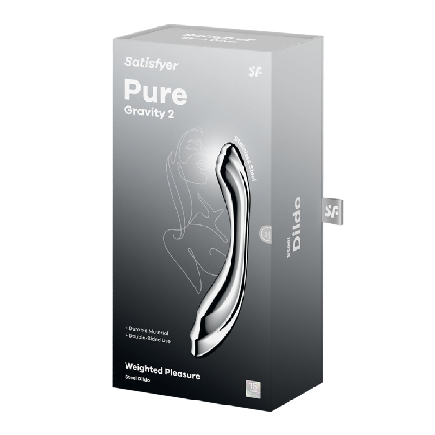 Satisfyer Pure Gravity 2 Metal Dildo