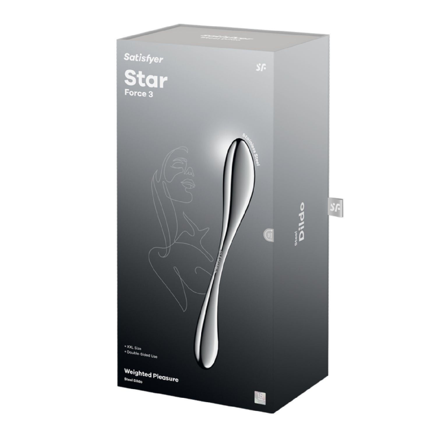 Satisfyer Star Force 3 Metal Dildo