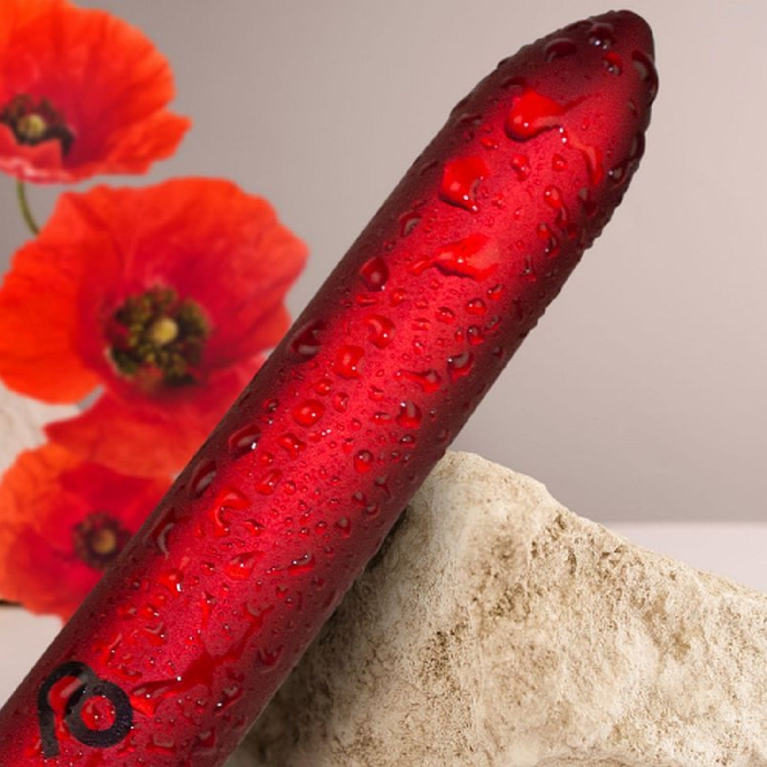 Poppy Red Rechargeable Bullet