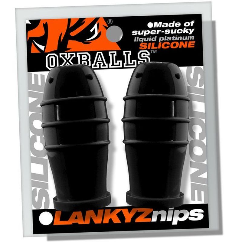 Lankyz Silicone Nipsuckers Black