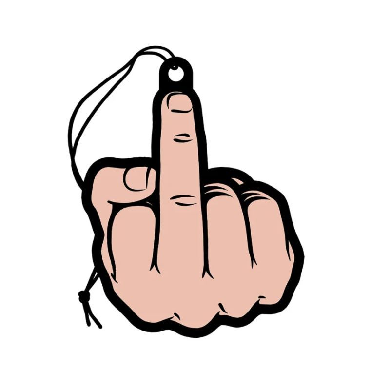 Middle Finger Air Freshener