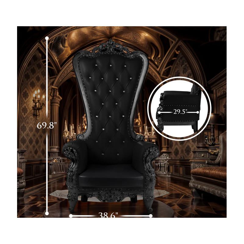 Domina Throne Chair Frame Cushion