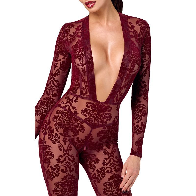Kink Royal V Neck Catsuit