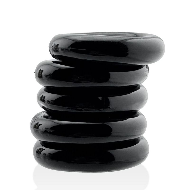 Jacker Stack 5 Pc Strong Cock Ring