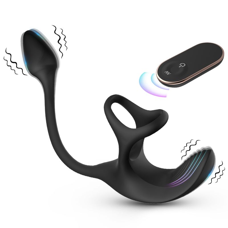 Remote Control Vibrating Cock and Ball Cradle